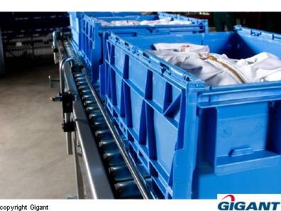 Transport Box of Polypropylene Blue