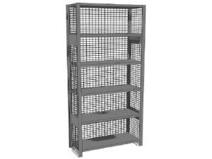 Mesh Ends and Backs for Shelving