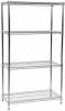 Stainless steel wire shelving unit