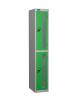 Probe-2-door-vision-panel-anti-stock-theft-locker-green